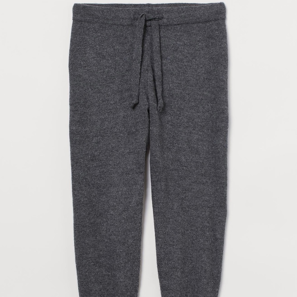 H&M wool blend joggers